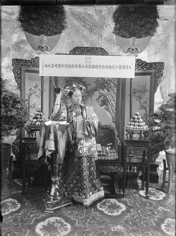 the empress dowager cixi 1890s photography of china 1