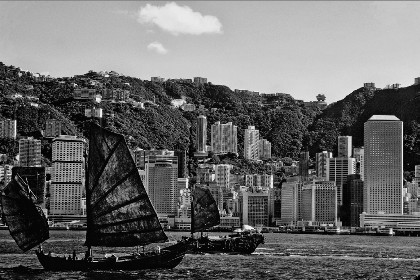 Robin Moyer Two of the last Junks in the Harbour Location Hong Kong 1980 Courtesy of Blue Lotus Gallery - Group Exhibition: The Streets Of Hong Kong  |  - Group Exhibition: The Streets of Hong Kong