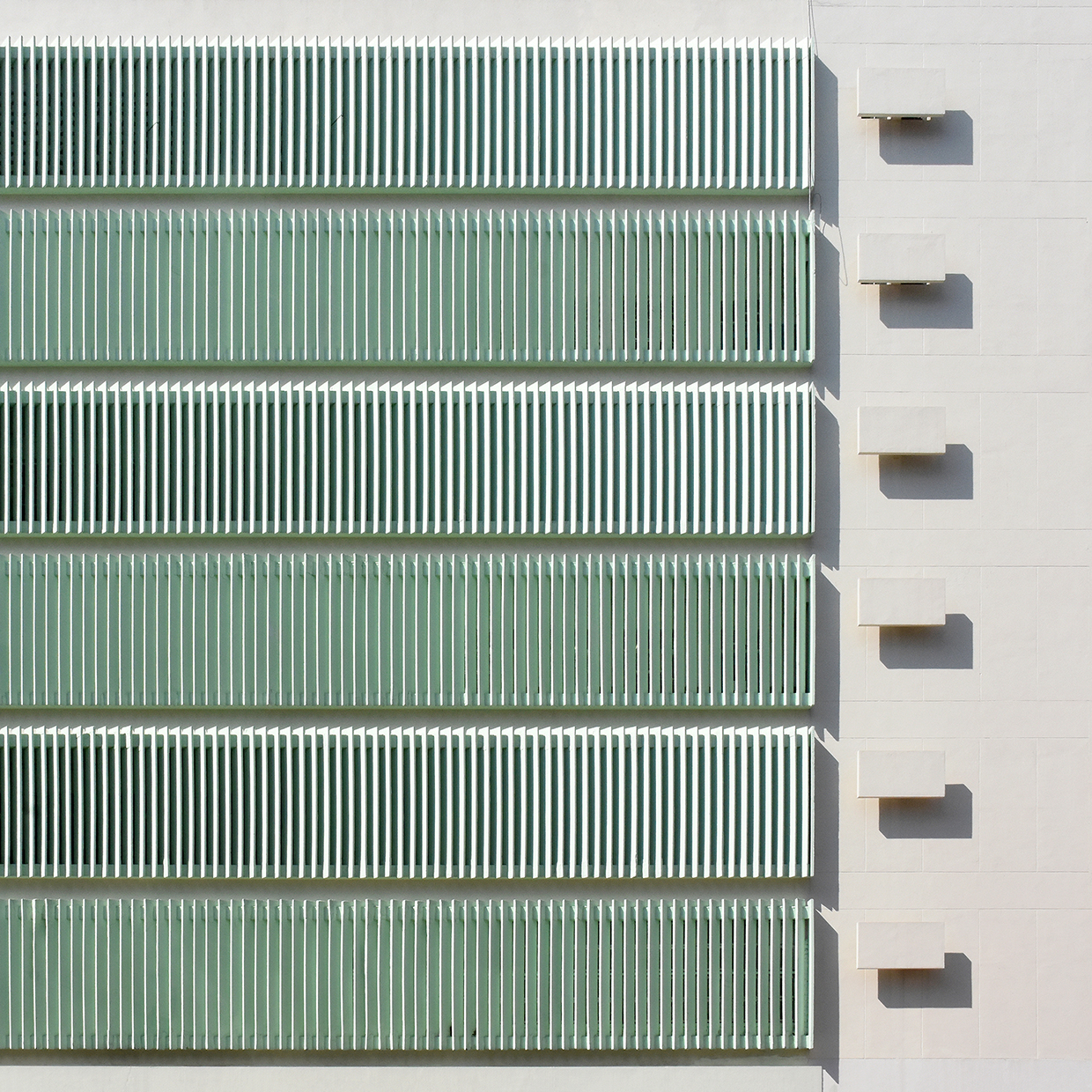 Walter Koditek Chan Shu Kui Memorial School P337 Hong Kong courtesy of Blue Lotus Gallery - Walter Koditek |  - Hong Kong Modern Architecture of the 1950-70s by Walter Koditek
