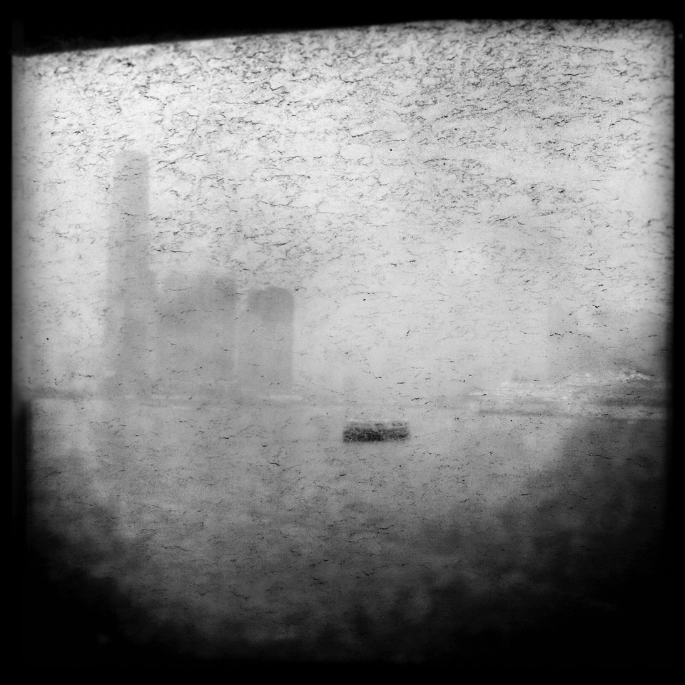 Palani Mohan The Star Ferry seen through a salt crusted window after a storm in Victoria Harbour P14 Hong Kong 2012 Courtesy of Blue Lotus Gallery - Watch with Wonder Exhibition 23 |  - Exhibition Highlight: \