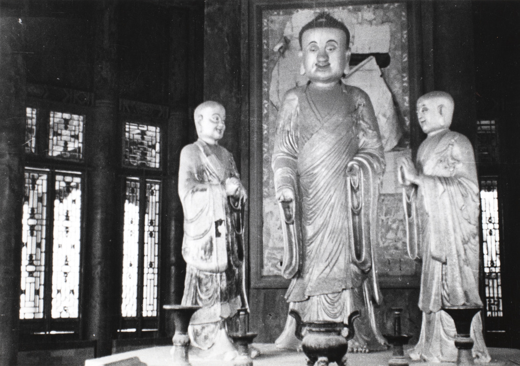 Ella Maillart A Buddhist shrine in a temple Beijing 1930s HPC Database (JC s300) - Ella Maillart |  - Ella Maillart