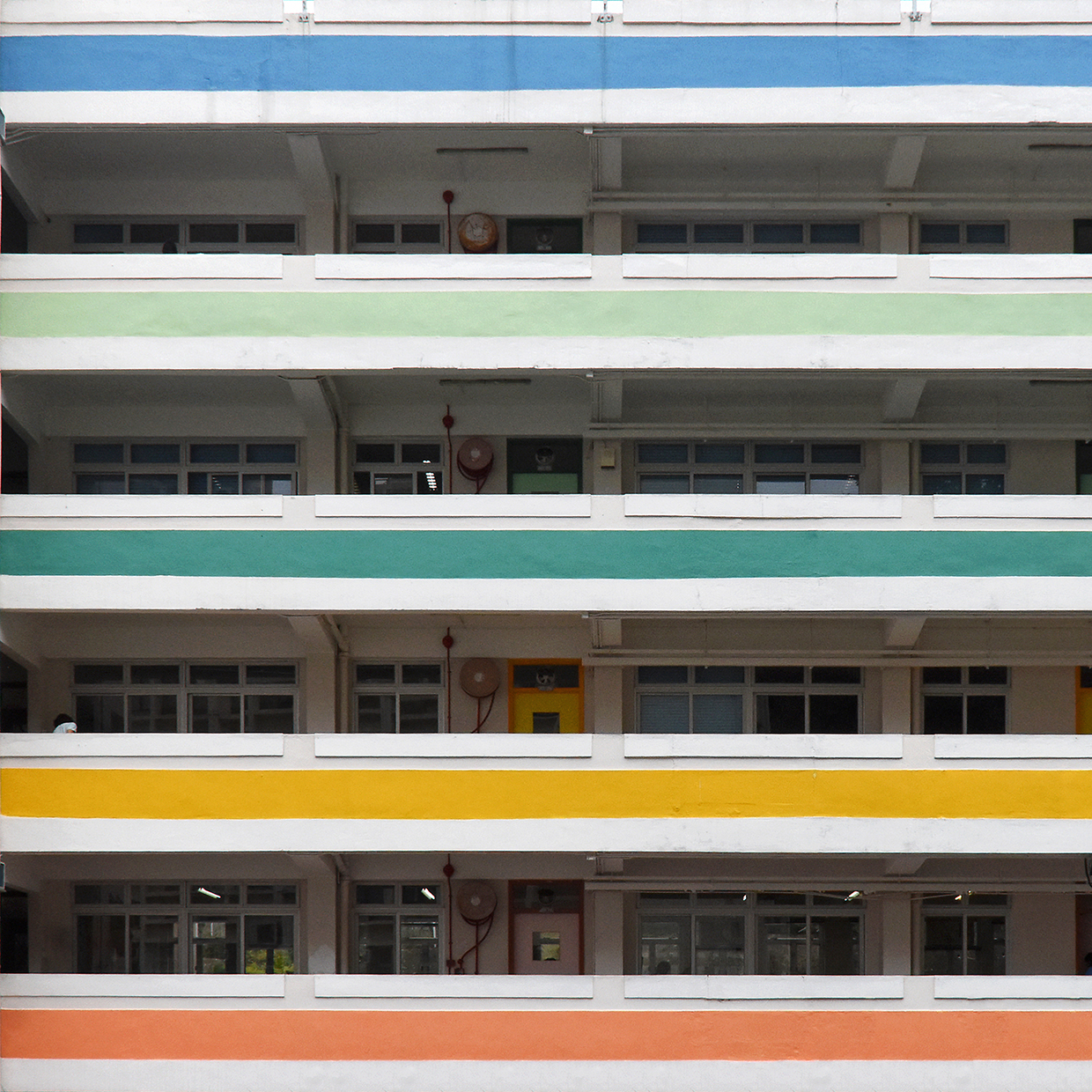 Walter Koditek True Light Girls College P342D Hong Kong courtesy of Blue Lotus Gallery - Walter Koditek |  - Hong Kong Modern Architecture of the 1950-70s by Walter Koditek