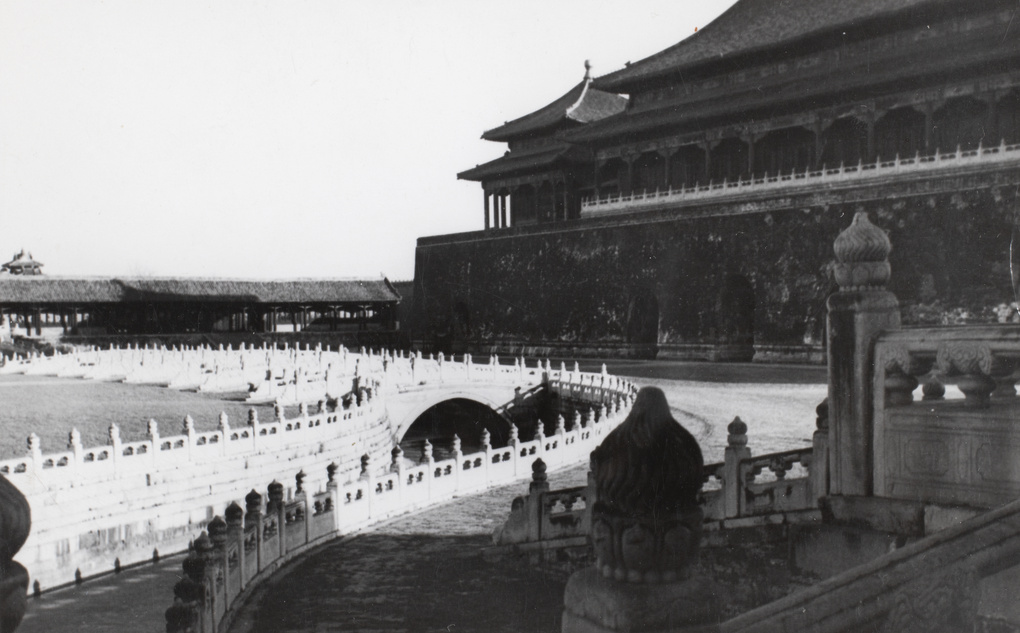 Ella Maillart Inner Golden Water River and the Gate of Supreme Harmony Forbidden City Beijing 1930s HPC Database (JC s302) - Ella Maillart |  - Ella Maillart