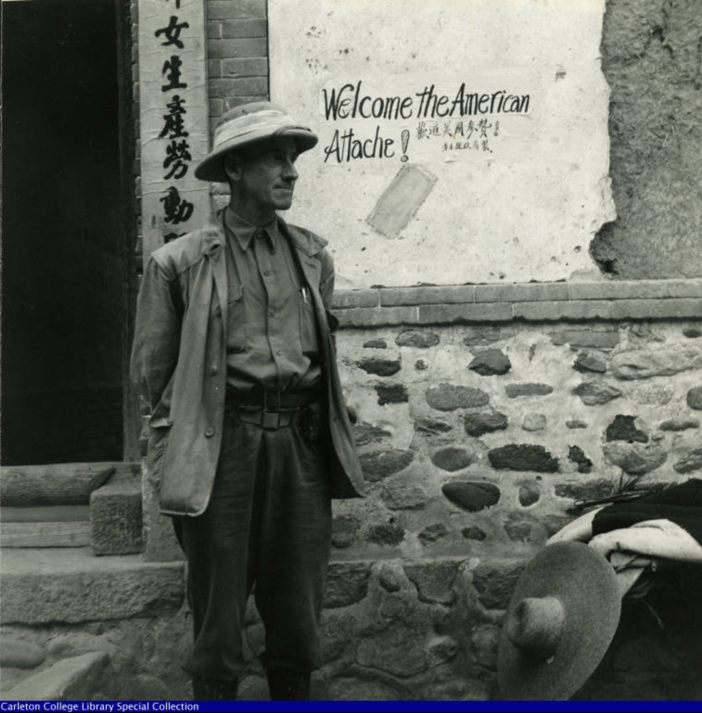 Haldore Hanson s China Collection (1937 1938) Captain Evans Carlson of the US Marine Corps - Haldore Hanson |  - Haldore Hanson