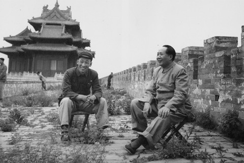 Hou Bo Mao at Forbidden City circa 1950 59 - Hou Bo 侯波 |  - Hou Bo 侯波