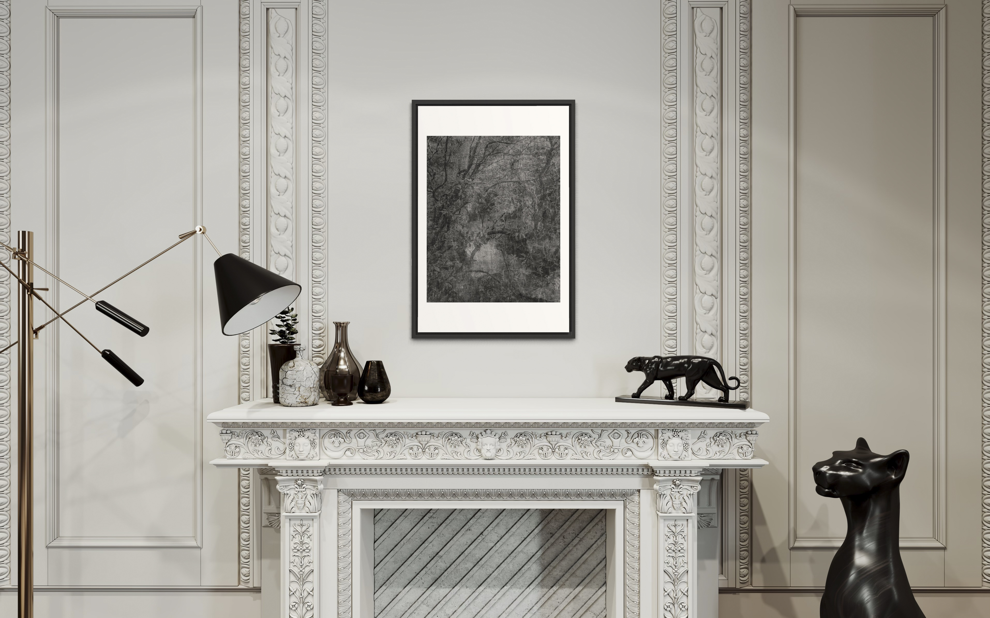 Wang Juyan   Xian Guan 1   40x60   Interior 62 5x8 - Wang Juyan Print 1 |  - Wang Juyan - Xian Guan #1