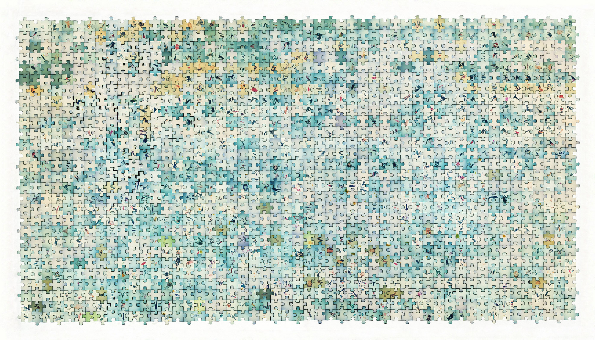 Zheng Guogu, 2000 Flash, Flash, Flash it away, Inkjet Print on Paper, 125 x 215 cm, 2000 -  - Zheng Guogu 郑国谷